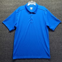 Callaway Optidry Men&#39;s Sz 2XL Blue Stretch Performance Golf Polo - £12.23 GBP