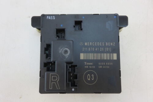 Mercedes W211 E63 E550 module, door, right rear 2118704126 - $14.95