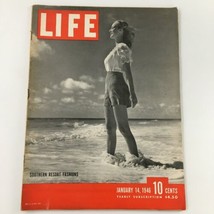 VTG Life Magazine January 14 1946 William Benton, Southern Resort Newsstand - £10.42 GBP