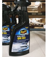 Meguiar&#39;s M5916 Quick Wax Clean Spray For Boat/Marine/RV Detailing 16oz,... - $321.27 MXN