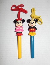 Vintage 1960&#39;s Disney Micky &amp; Minnie Mouse Ball Point Writing Pens Made ... - £38.54 GBP