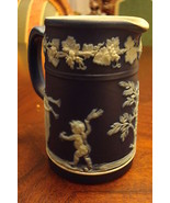 Wedgwood Dark Blue Jasperware creamer,  decorated with mythological figu... - £35.69 GBP