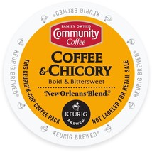 Community Coffee Coffee &amp; Chicory 18 to 144 Keurig K cup Pods Pick Any Size  - £17.45 GBP+