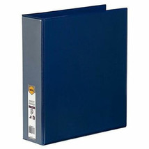 Marbig 3 D-ring Clearview Insert Binder 50mm (A4) - Blue - £22.78 GBP