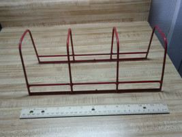 vintage rubber coated wire dish rack - $23.70