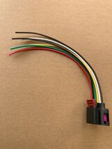 8K0973706 VW AUDI PORSCHE Accelerator Pedal Sensor Connector Pigtail Plu... - $12.79