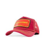 John Hatter &amp; Co Strength &amp; Honour Red Adjustable Trucker Cap Hat - €59,67 EUR