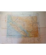 Fraser River Canada World Aeronautical Map Chart 1970 - €13,71 EUR