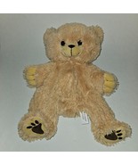 Bear Factory 2001 Tan Teddy Bear Plush Flat Floppy Lovey Kindness Yellow... - $24.70