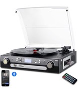 Digitnow Bluetooth Record Player With Stereo Speakers, Vinyl To Mp3 Turn... - £61.14 GBP