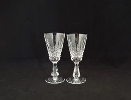 Waterford Crystal  KENMARE Sherry Glasses Goblets ~ Pair - $37.61