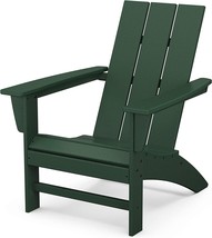 Polywood AD420GR Modern Adirondack Chair, Green - £276.78 GBP