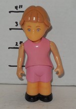 Vintage Little Tikes Dollhouse Sister Girl Pink Dress Replacement Rare VHTF - $398.62 MXN