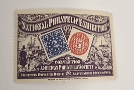 US - 46th NAT&#39;L PHILATELIC CONVENTION - &#39;MEMPHIS DOWN IN DIXIE&#39; - 1 POST... - $5.93