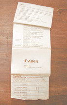 Vintage Warranty for CANON Palmtronic LC-8M Calculator Calculator-
show origi... - £10.33 GBP