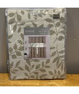 JCP Home Erlene Serene SAGE Green Leaves valance 60x15” Rod Pocket - $27.77 CAD