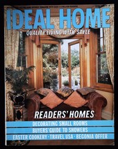 Ideal Home Magazine April 1988 mbox1543 Decorating Small Rooms - £4.88 GBP