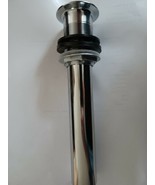 CP Press Pop Up Drain Chrome Finish No Overflow - $289.11 MXN