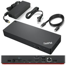 Lenovo ThinkPad Universal Thunderbolt 4 Dock, 4 Displays, Dynamic Power ... - $76.13+