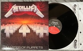 Metallica Master of Puppets DMM US First Press Elektra 60439-1 Vinyl LP 1986 VG+ - £113.69 GBP