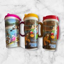 3 Walt Disney World Rapid Fill Refillable Mugs Disney Parks Cup Donald M... - $3.39
