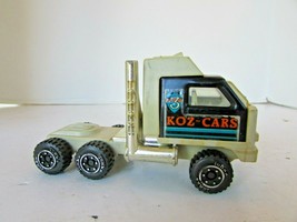 1980&#39;S TONKA PLASTIC TRACTOR CAB IVORY 5&quot;L TONKA WHEELS KOZ CARS 3  H8 - £2.92 GBP