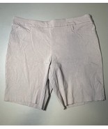 Time and Tru XL (16-18) Tan Pull On Bermuda Shorts - $16.58 CAD