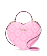 New Kate Spade Spade Flower Love Shack Heart Crossbody Parisian Rose - $120.81