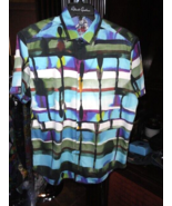 Robert Graham Colorful Classic Short Sleeve Shirt Size Medium - $307.73 CAD
