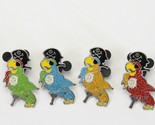 SDR Shanghai Disney Pirates Of The Caribbean Pirate Parrot Hidden Mickey... - $35.27
