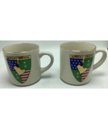 2 Vintage Operation Desert Storm Mug Armed Forces Saudi Arabia Flag Swor... - $25.34 CAD
