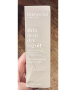 THISWORKS skin deep dry leg oil Deeply Enriching Blend of 9 Essential oi... - £36.09 GBP