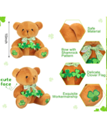 10 Inch St. Patrick&#39;s Day Plush Stuffed Animal Bear Shamrock Irish Shamr... - $29.77 CAD
