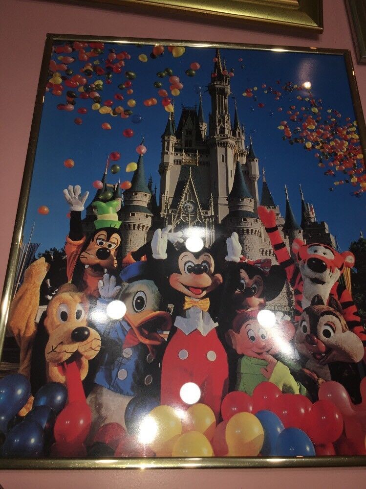 Kids Disneyland Tower Photo Frame With All Favorite Characters - $117.69