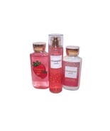Bath &amp; Body Works Strawberry Soda - Shower Gel, Body Lotion, Fragrance Mist - £33.97 GBP