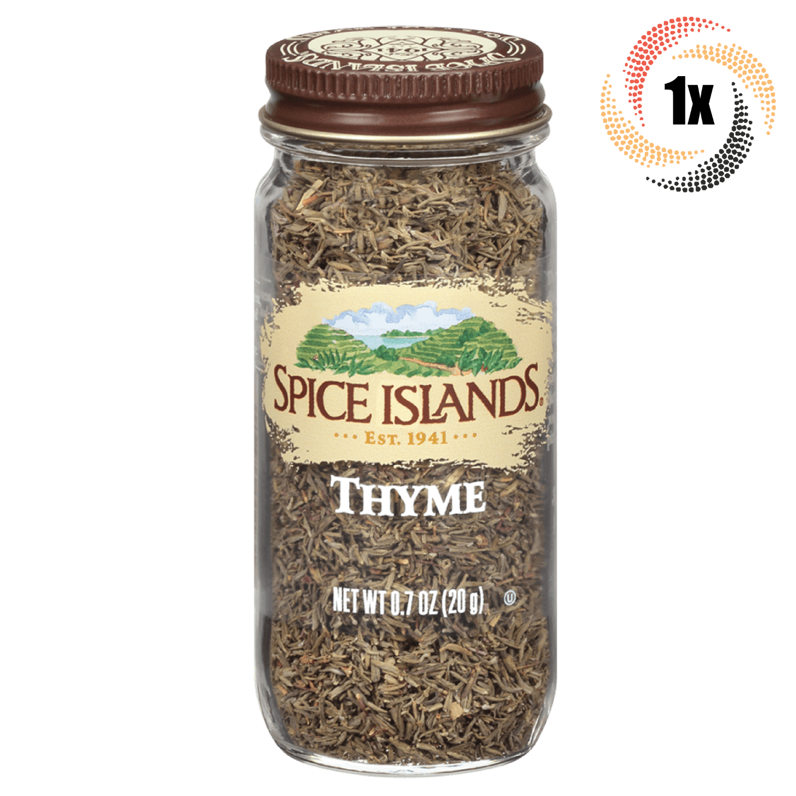 1x Jar Spice Islands Thyme Flavor Seasoning Mix | .7oz | Fast Shipping - $13.77