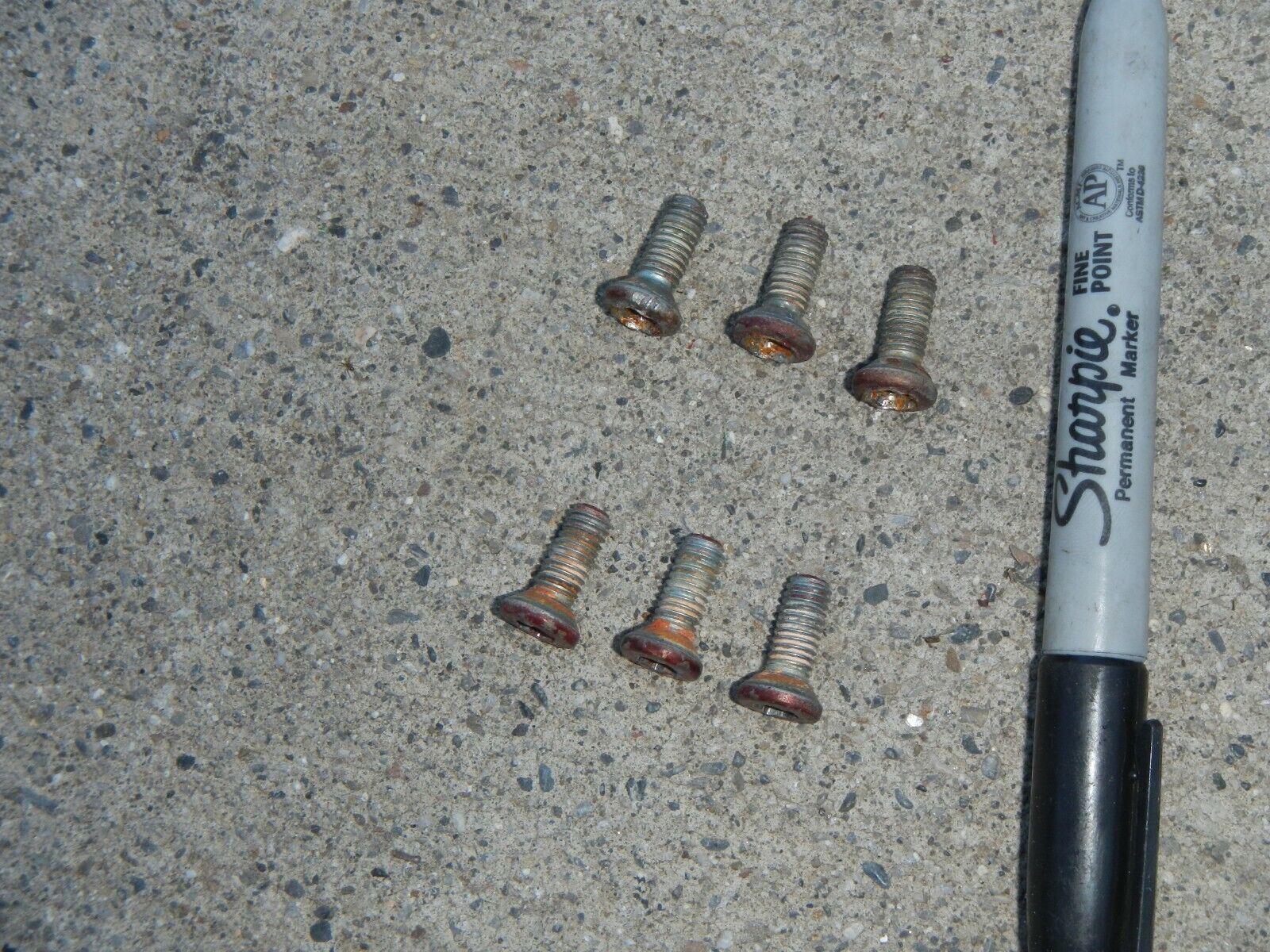 Front brake disc mount bolts screws 2000 Suzuki RM125 RM125 - $7.51
