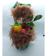 Steinbach Santa Claus Nutcracker, Shaggy Hair, Green, German, Wooden, w/... - $79.19