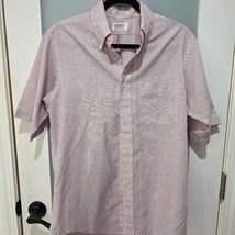 Vintage SERO Shirtmakers Button-Up – 15.5 Red White Blue Plaid Short Sle... - $18.00