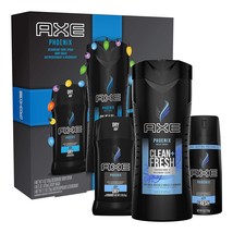 AXE Phoenix Holiday Gift Set With Body Spray, Antiperspirant & Deodorant Stick a - £57.53 GBP