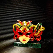 Beautiful Mardi gras New Orleans enamel pin - £21.80 GBP