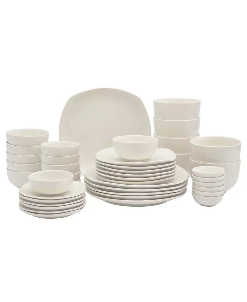 Tabletops Unlimited Dinnerware Set Inspiration Denmark Square 42 Pc. Mis... - $49.00