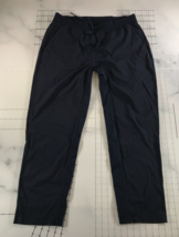 Lululemon Pants Mens 2XL Navy Blue Drawstring Straight Leg Pockets Light... - $54.44