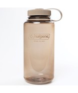 Nalgene Sustain 32oz Wide Mouth Bottle (Mocha) Recycled Reusable Brown - $22.47 CAD