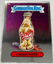 2021 Garbage Pail Kids Chrome Series 4 C-NAME Variation CARBON NATE 128c Card - £37.50 GBP