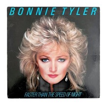 Bonnie Tyler Faster Than The Speed Of Night Vinyl Record 1983 33 12&quot; VTG VRF8 - £19.97 GBP