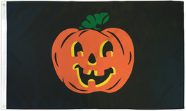 Halloween Pumpkin Flag 3x5ft Happy Halloween Decor Holiday Flag Happy Halloween - £14.46 GBP