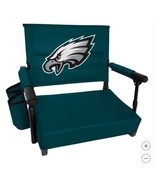 Philadelphia Eagles Stadium Seat NFL Premium Foldable Pocket Green White... - $84.99