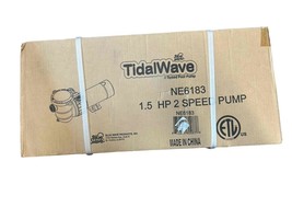 NEW Tidal Wave 2 Speed Pool Pump NE6183 1.5HP 2 Speed Blue Wave - £200.95 GBP