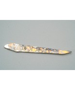 Antique Skull XXX Hammered Sterling Silver Toothpick 4.3cm #3 - $40.55 CAD
